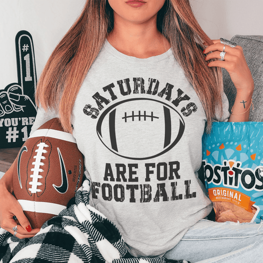 Saturdays Are For Football Tee-0