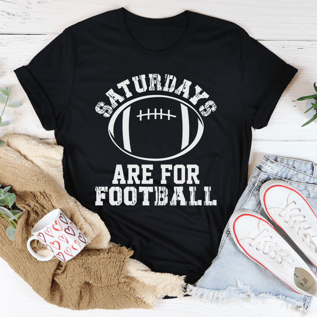 Saturdays Are For Football Tee-3