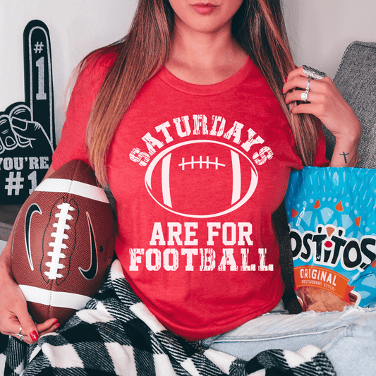 Saturdays Are For Football Tee-1