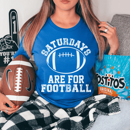 Saturdays Are For Football Tee-2